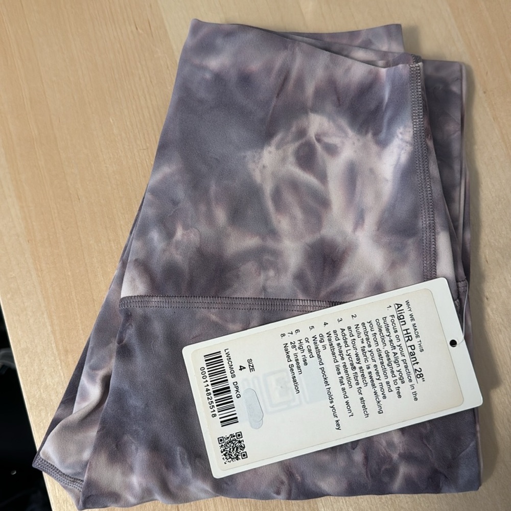 lululemon diamond dye aligns HR